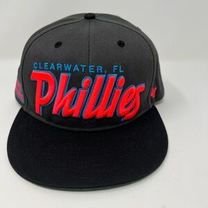‘47 BRAND Philadelphia Phillies Spring Training Script MIAMI VICE Gray Hat RARE